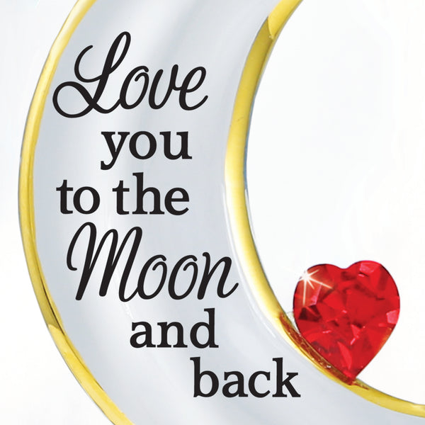 W3 513: "Love You to the Moon" Ornament