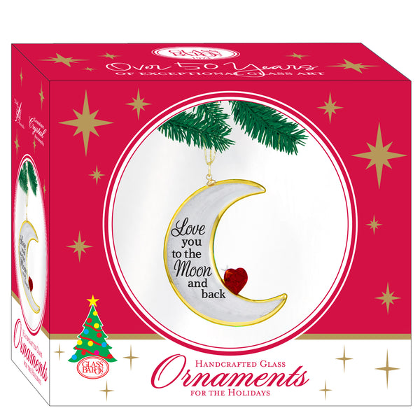 W3 513: "Love You to the Moon" Ornament