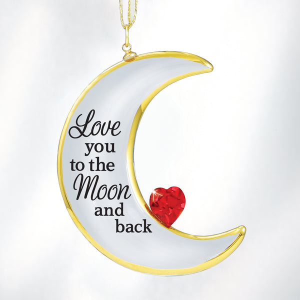 W3 513: "Love You to the Moon" Ornament