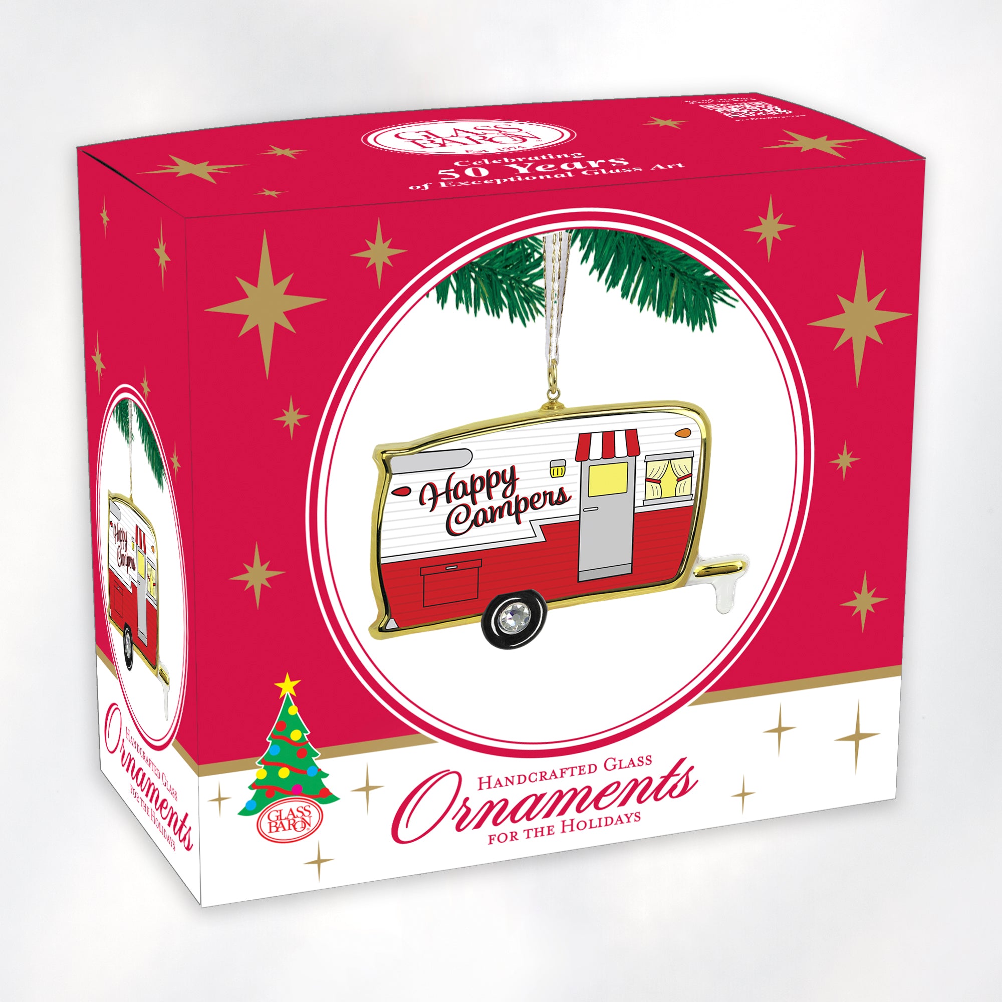 Happy Campers Ornament