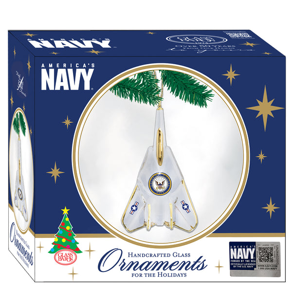 W3 714: U.S. Navy F-14 Jet Ornament