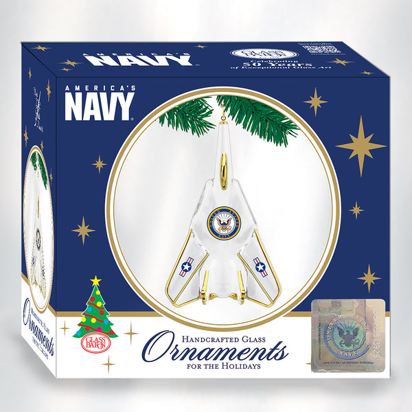 W3 714: U.S. Navy F-14 Jet Ornament