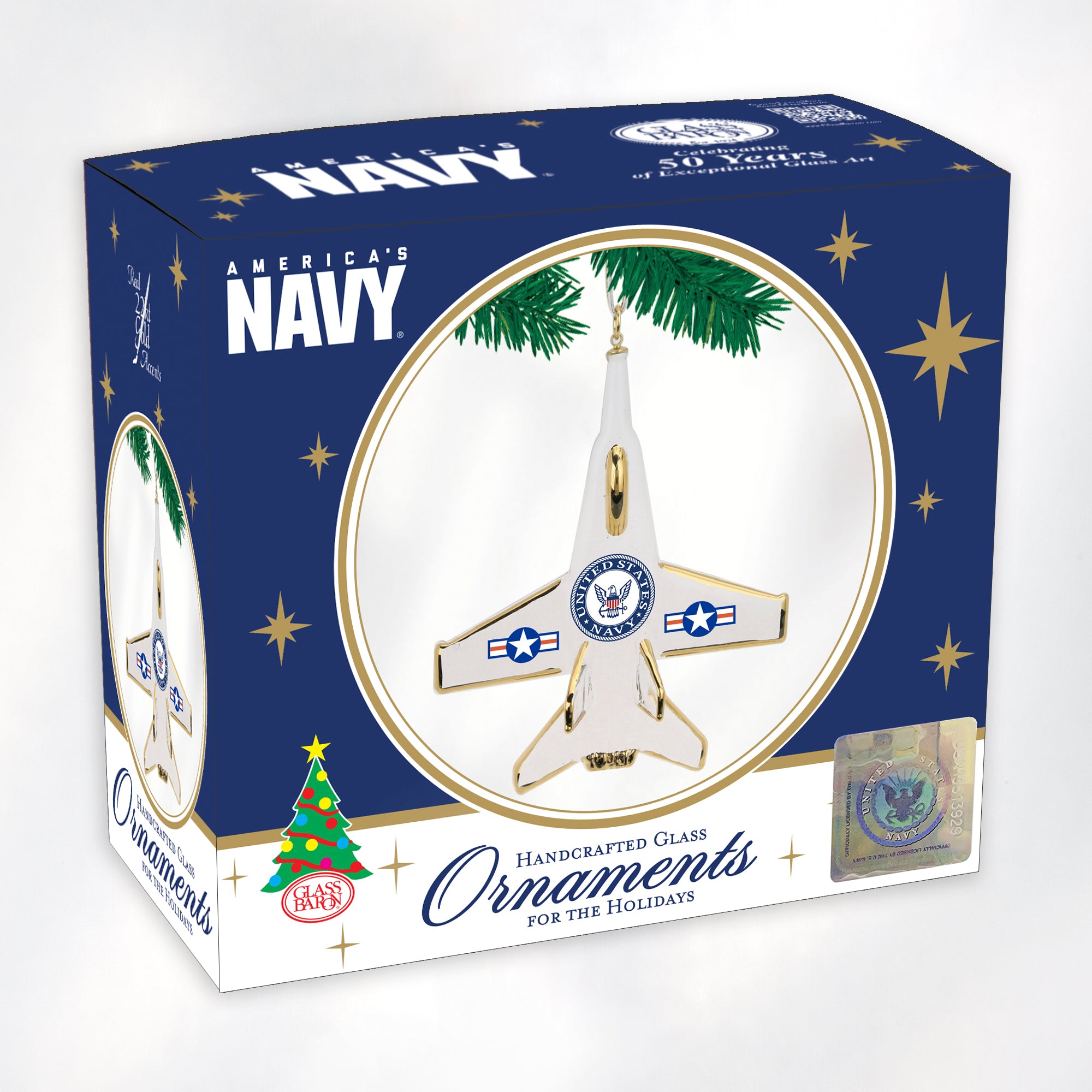 U.S. Navy F-18 Jet Ornament