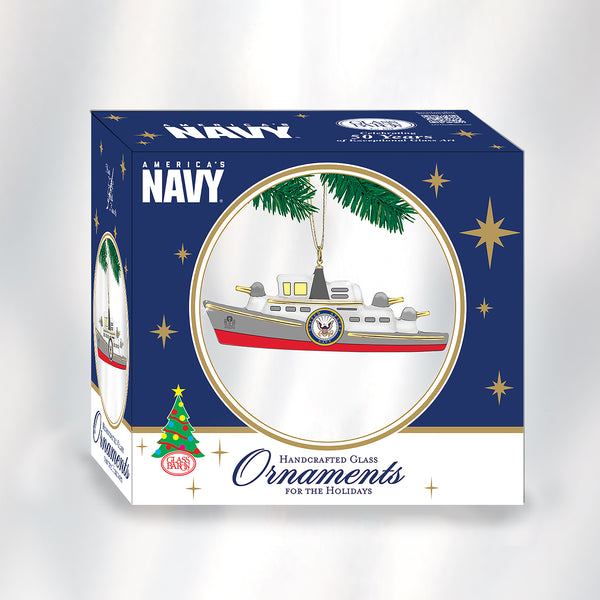 U.S. Navy Ship Ornament