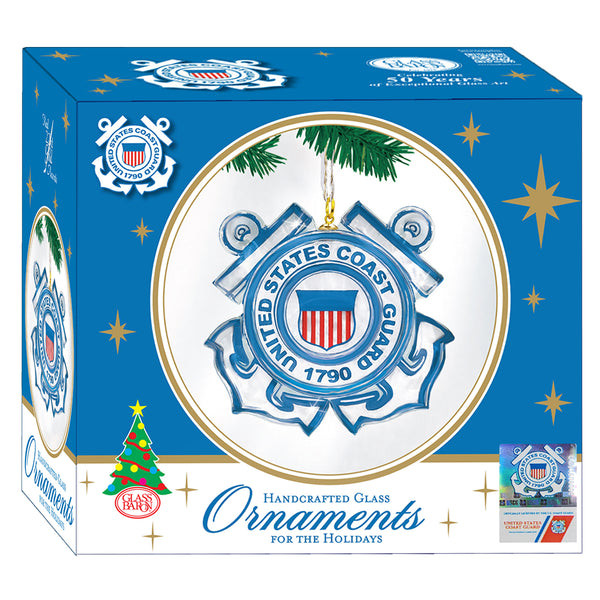 W3 742-CG: U.S. Coast Guard Emblem Ornament