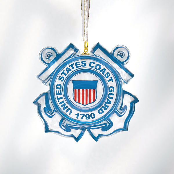 W3 742-CG: U.S. Coast Guard Emblem Ornament