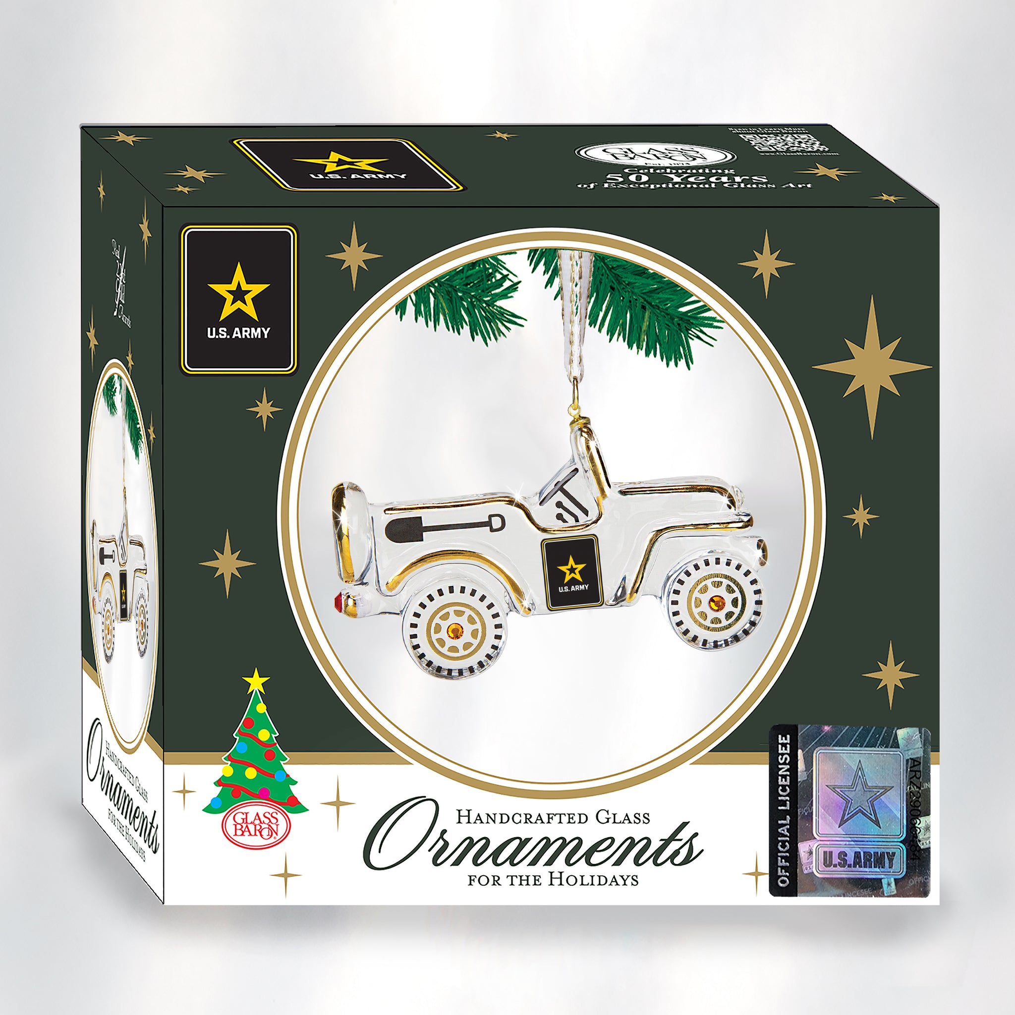 U.S. Army Jeep Ornament