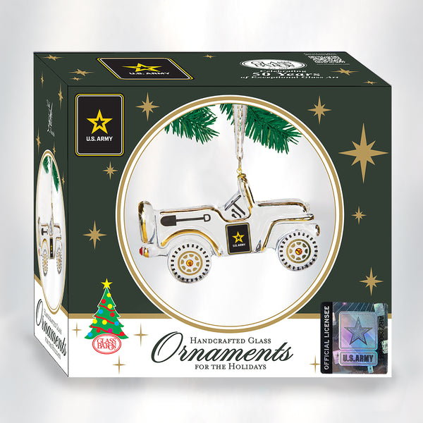 U.S. Army Jeep Ornament