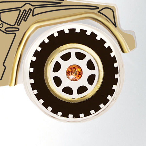 W3 793-MHV: U.S. Marine Corps Humvee Ornament