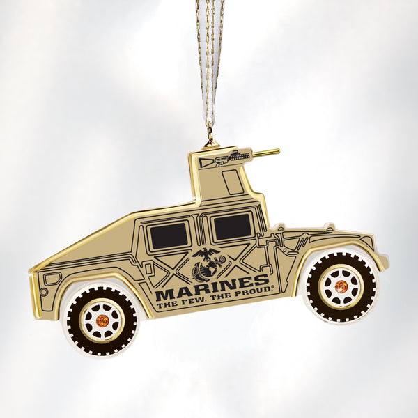 W3 793-MHV: U.S. Marine Corps Humvee Ornament