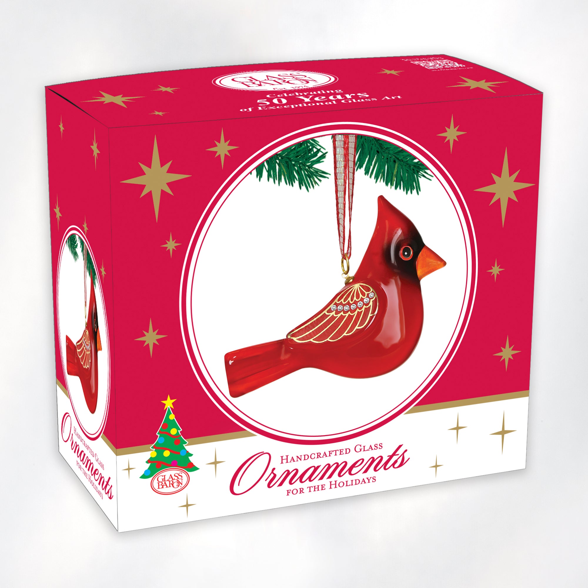 Cardinal Ornament