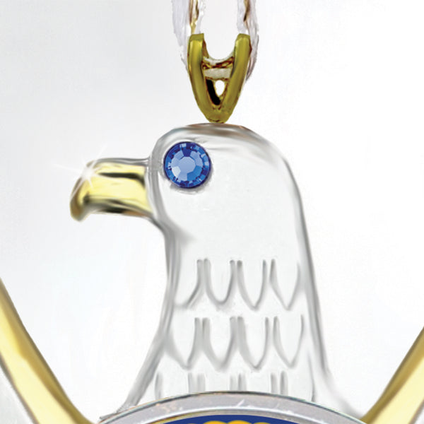 W3 766-EN: U.S. Navy Eagle Ornament