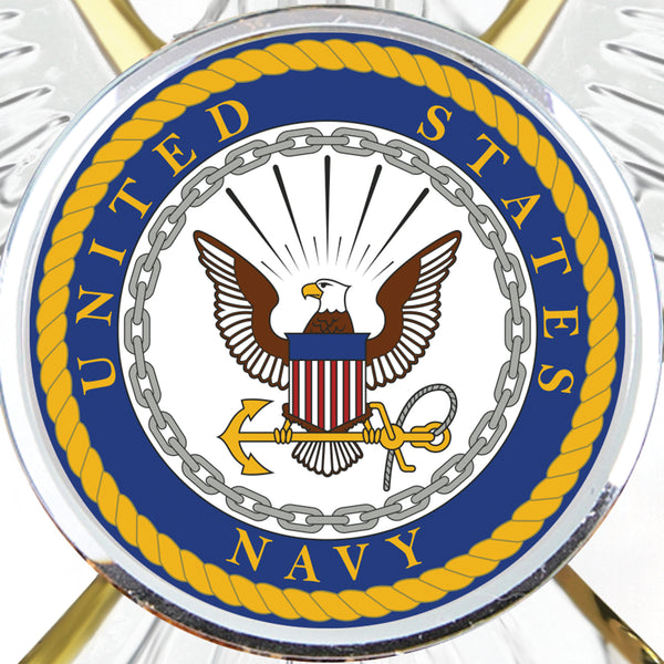 W3 766-EN: U.S. Navy Eagle Ornament