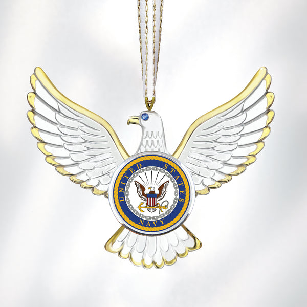 W3 766-EN: U.S. Navy Eagle Ornament
