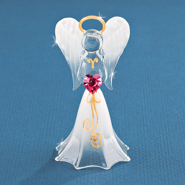 White Angel with Crystal