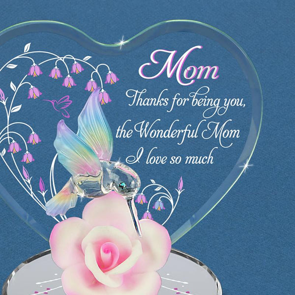 "Wonderful Mom" Hummingbird