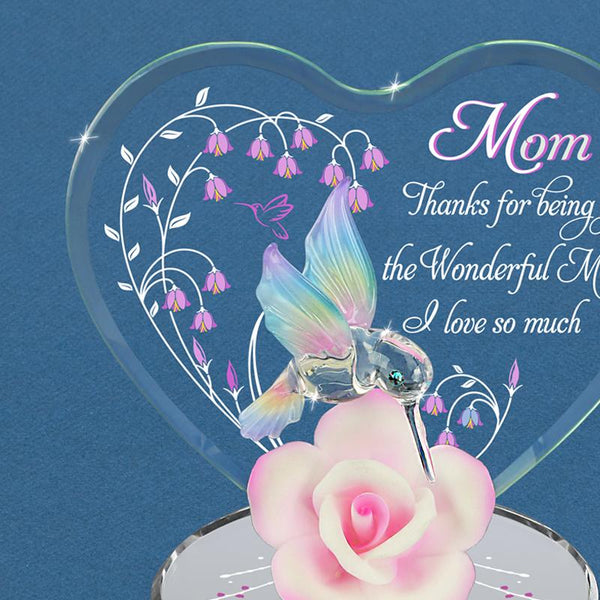"Wonderful Mom" Hummingbird