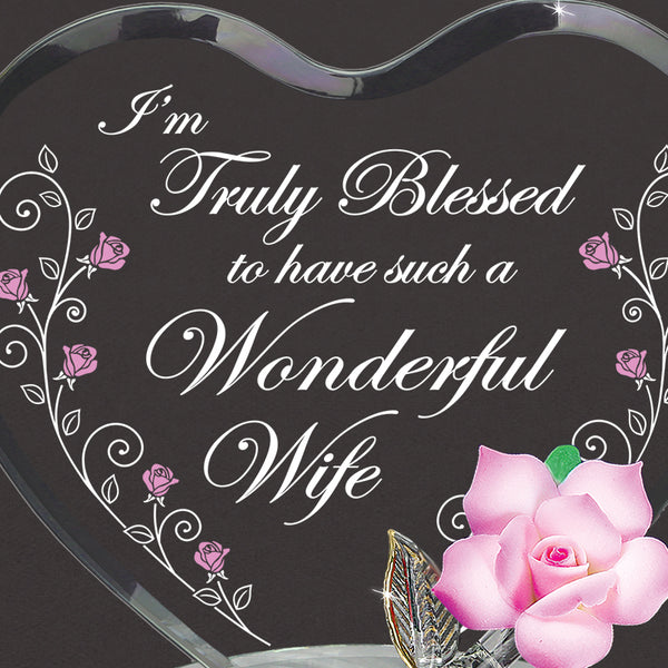 Wife "Truly Blessed"