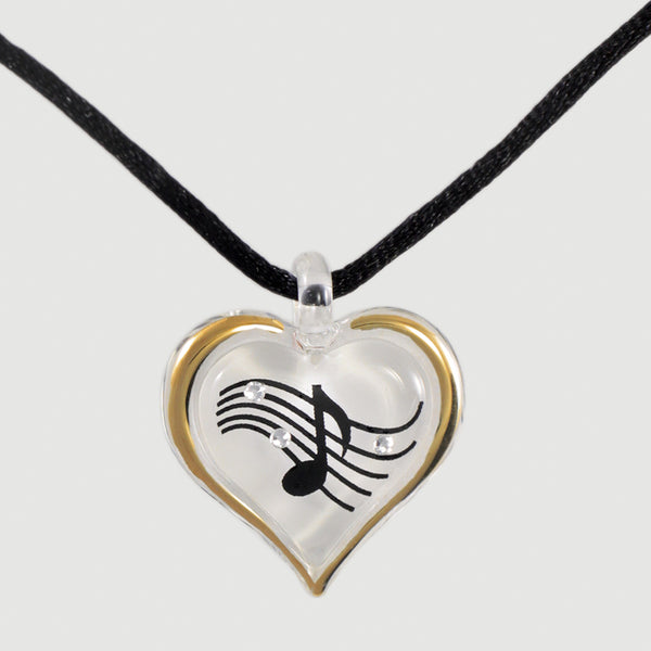 Musical Heart Necklace