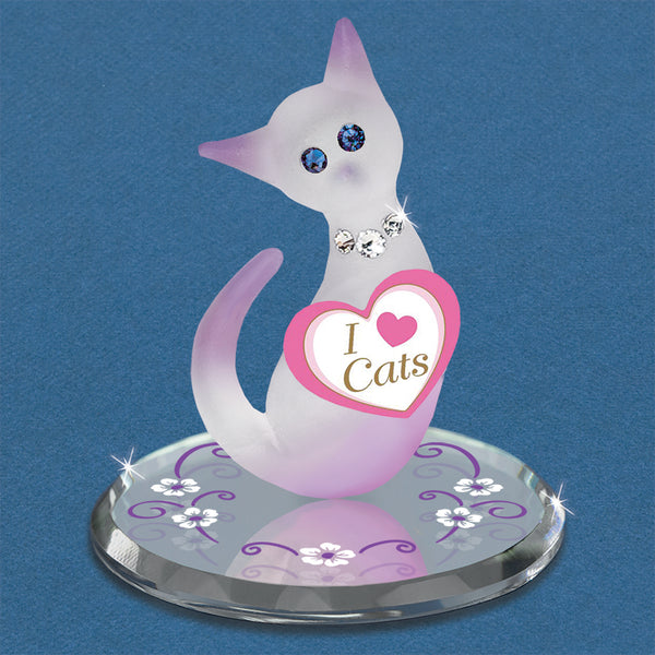 Pink Cat "I Love Cats"