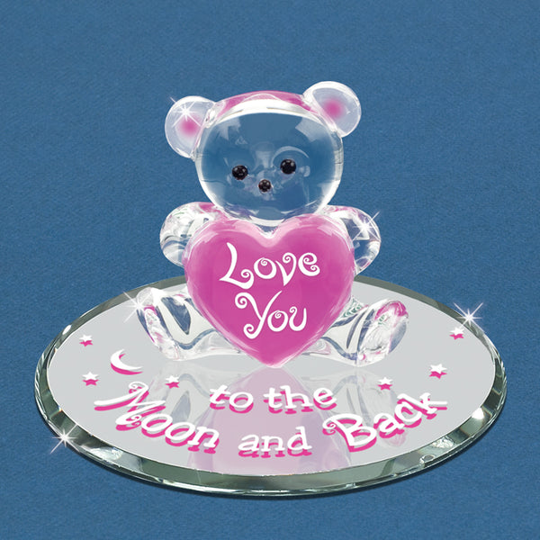 Pink "To the Moon & Back" Bear