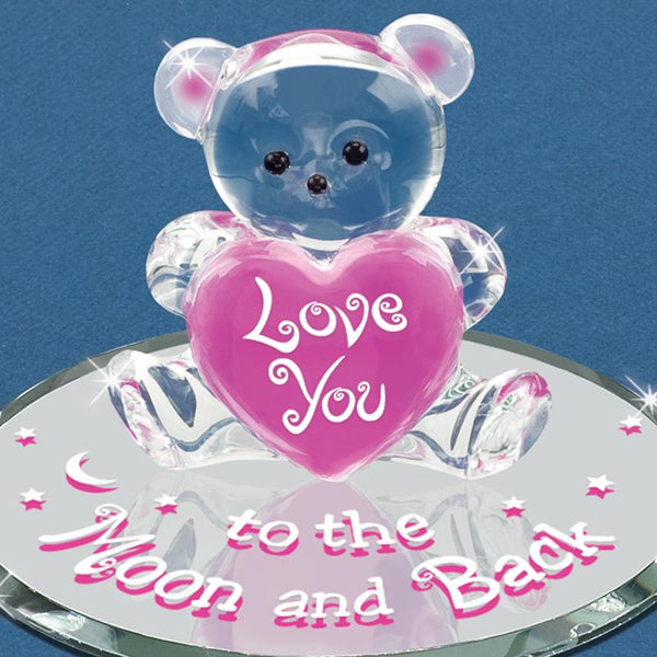 Pink "To the Moon & Back" Bear