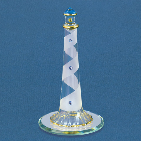 Lighthouse with Base Mirror