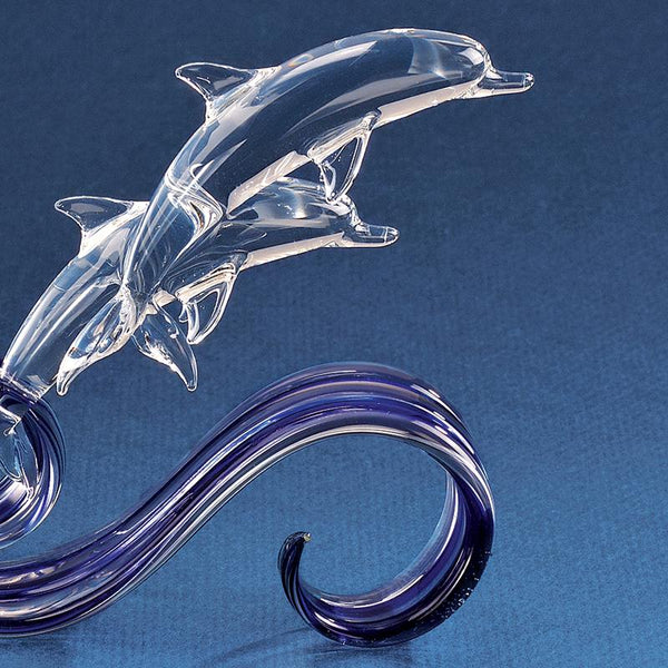 Blue Wave Double Dolphin