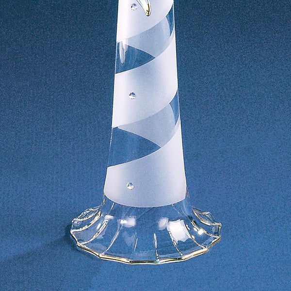 Spiral Lighthouse with Sea Gull (Tall)