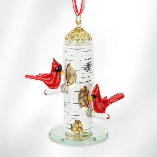Cardinal Feeder Ornament