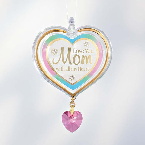 "Love You Mom" Ornament