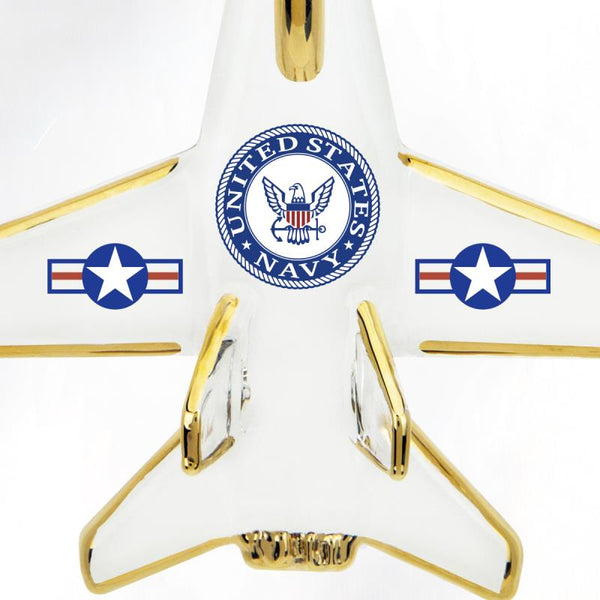 U.S. Navy F-18 Jet Ornament